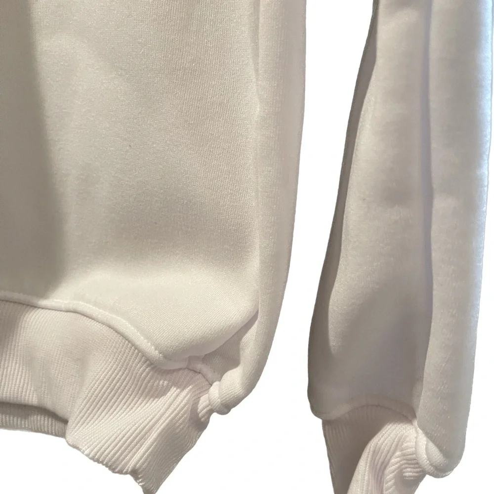 Noah Kahan Crewneck Sweatshirt Stick Season 2023 White Size Medium Adult Photo - Picture 3 of 6